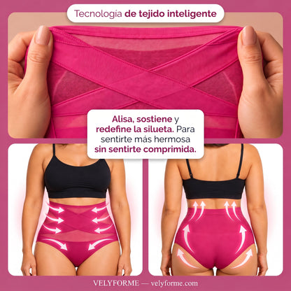 Velyforme® Braguita Moldeadora Talle Alto – Vientre Plano sin Esfuerzo