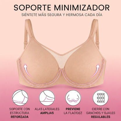 Velyforme® - Sujetador minimizador invisible